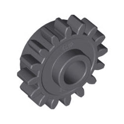 6542b-199テクニッククラッチギア16歯-新型スムースダークブルーイッシュグレイ
