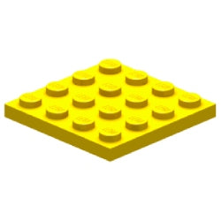 3031-024プレート4×4イエロー