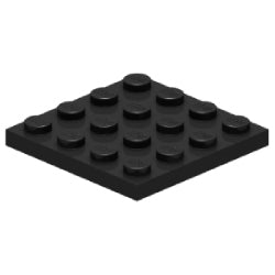 3031-026プレート4×4ブラック