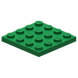 3031-028プレート4×4グリーン