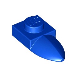 49668-023プレート1×1牙付ブルー