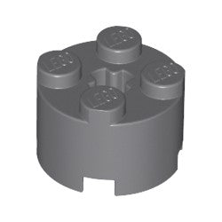 3941-199ブロック2×2丸ダークブルーイッシュグレイ