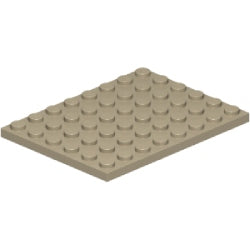 3036-138プレート6×8ダークタン