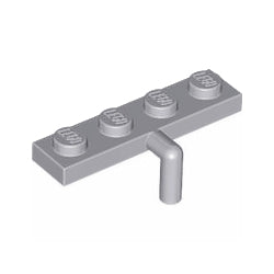 30043-194プレート1×4下方向垂直アーム付ライトブルーイッシュグレイ