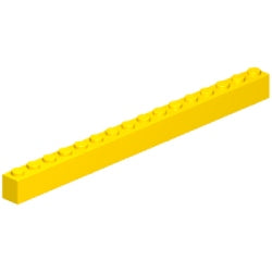 2465-024ブロック1×16イエロー