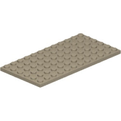 3028-138プレート6×12ダークタン