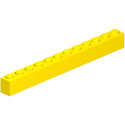 6112-024ブロック1×12イエロー