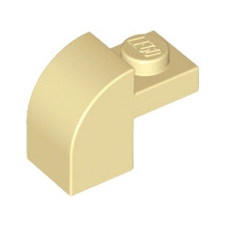 6091-005曲面ブロック2×1×1&1/3タン