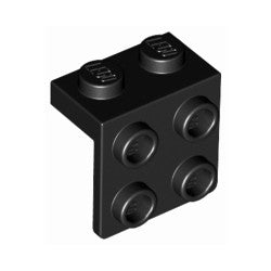 44728-026ブラケット1×2-2×2ブラック