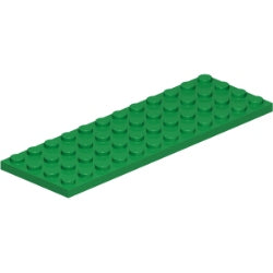 3029-028プレート4×12グリーン