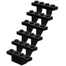 30134-026階段7×4×6ブラック