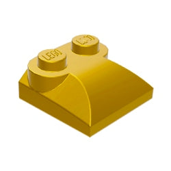 47457-297曲面スロープ2×2×2/3パールゴールド