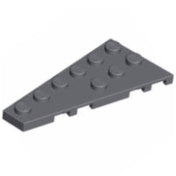 54384-199ウェッジプレート6×3左ダークブルーイッシュグレイ