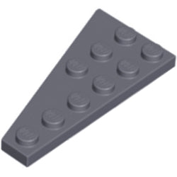 54383-199ウェッジプレート6×3右ダークブルーイッシュグレイ