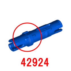 テクニックピンロング-摩擦止有 ブルー