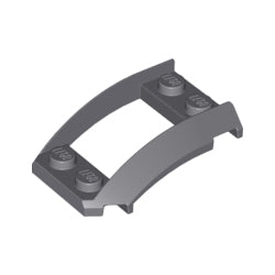 47755-199ウェッジ4×3オープン型-4スタッドダークブルーイッシュグレイ