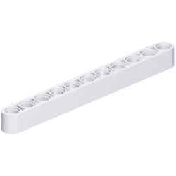 32525-001テクニックリフトアーム1×11ホワイト