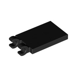 30350-026特殊タイル2×3側面にクリップ2個ブラック