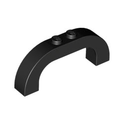 6183-026曲面アーチ1×6×2ブラック