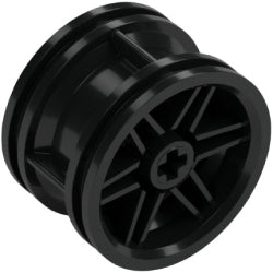 56145-026ホイール長径30.4ミリ×幅20ミリ(車軸穴有)ブラック