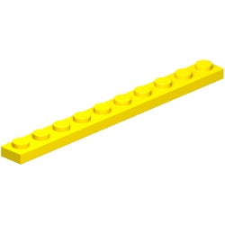 4477-024プレート1×10イエロー