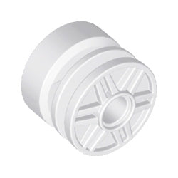 55981-001ホイール長径18ミリ×幅14ミリ(ペグ穴有)ホワイト