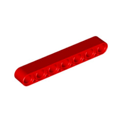 32524-021テクニックリフトアーム1×7レッド