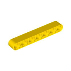 32524-024テクニックリフトアーム1×7イエロー