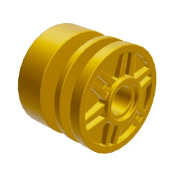 55981-297ホイール長さ18ミリ×幅14ミリ(ペグ穴有)パールゴールド