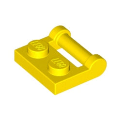 48336-024プレート1×2取っ手付その2イエロー
