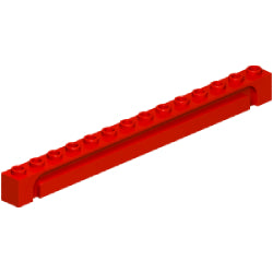 4217-021ブロック1×14横溝有レッド