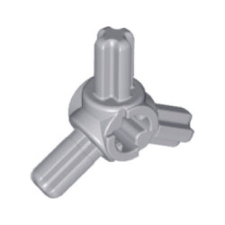 57585-194テクニック車軸ハブコネクター車軸3つ付きライトブルーイッシュグレイ