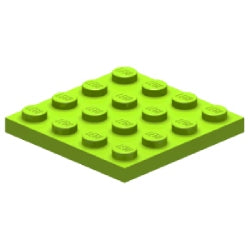 3031-119プレート4×4ライム