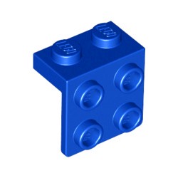 44728-023ブラケット1×2-2×2ブルー