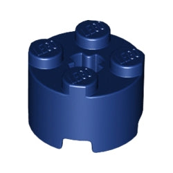 3941-140ブロック2×2丸ダークブルー