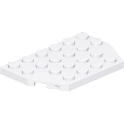 32059-001プレート4×6コーナー無ホワイト