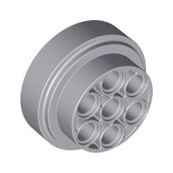 60208-194テクニックホイール長径31ミリ×幅15ミリライトブルーイッシュグレイ