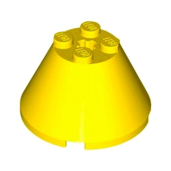 3943-024コーン4×4×2イエロー