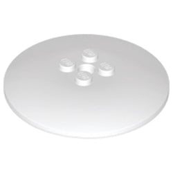 44375b-001ディッシュ6×6ホワイト