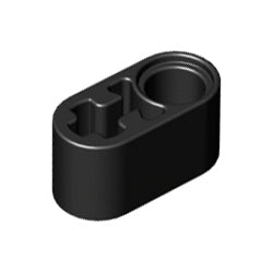 60483-026テクニックリフトアーム1×2ペグ穴と車軸穴有ブラック