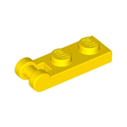 60478-024プレート1×2端に取っ手付イエロー