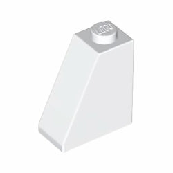 60481-001スロープ65度2×1×2ホワイト