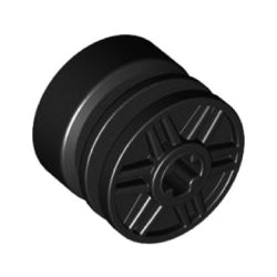 55982-026ホイール長径18ミリ×幅14ミリ(車軸穴有)ブラック