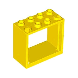 60598-024窓枠2×4×3イエロー