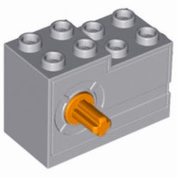 61100c01ウィンドアップモーター2×4×2 1/3ライトブルーイッシュグレイ