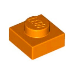 3024-106プレート1×1オレンジ