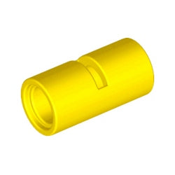62462-024テクニックピンコネクター丸筒2Lイエロー