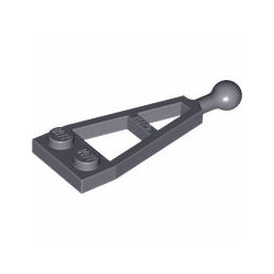 2508-199プレート1×2牽引ボール付ウィングダークブルーイッシュグレイ