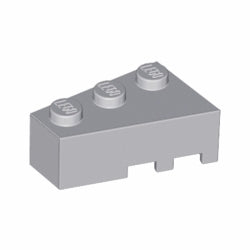 6565-194ウェッジ3×2左ライトブルーイッシュグレイ