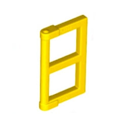 60608-024窓板枠1×2×3イエロー